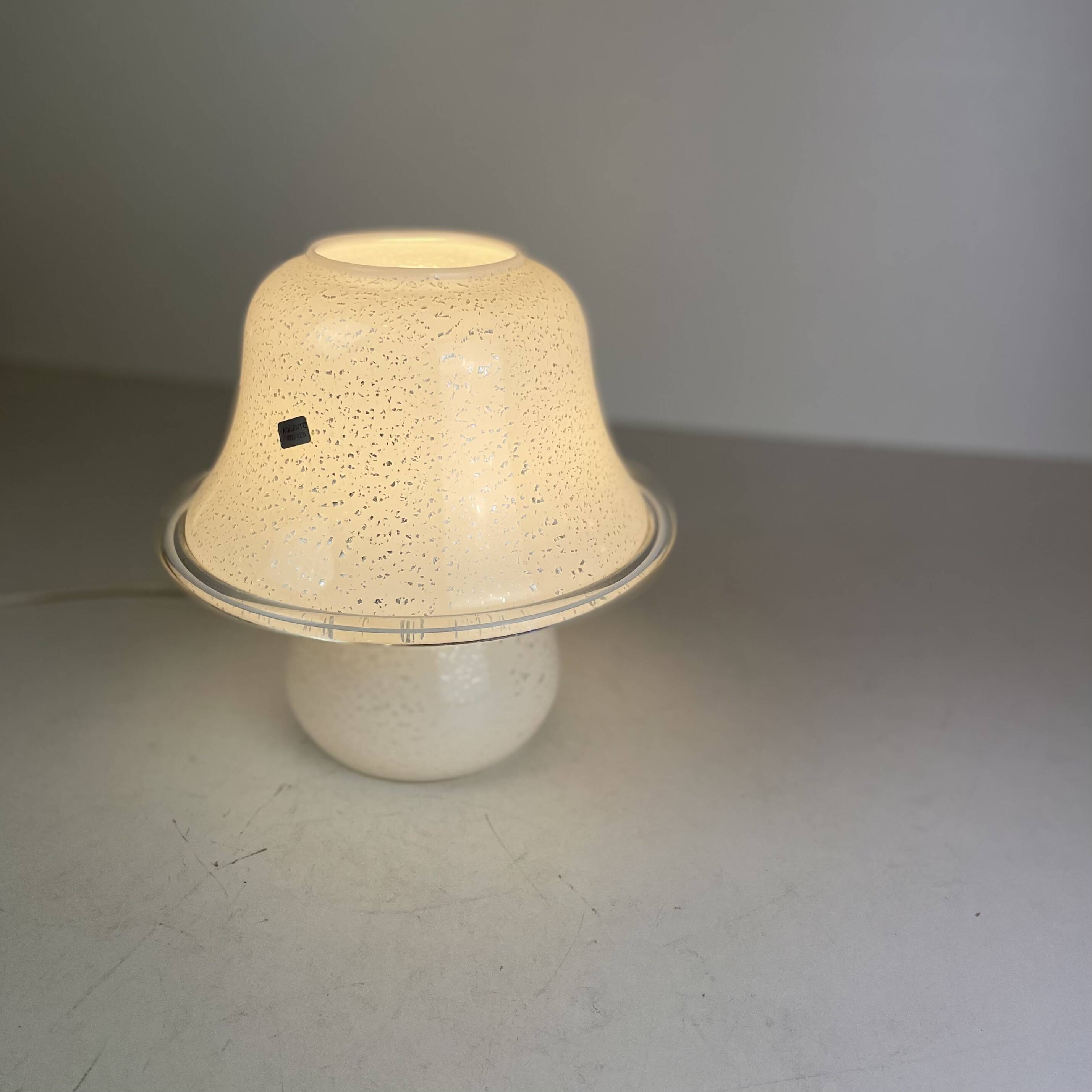Mushroom Murano Table Lamp, 1980s