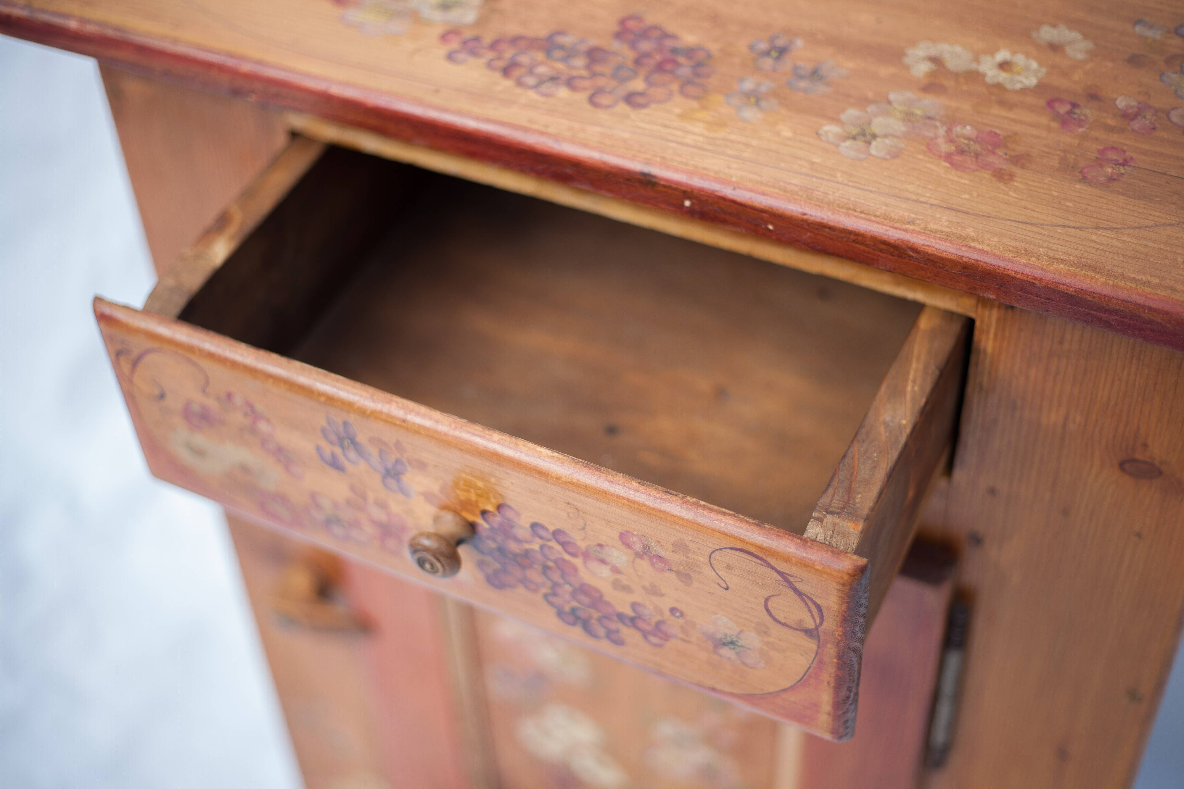 Vintage wooden furniture, jam cabinet, wooden cabinet, storage furniture.