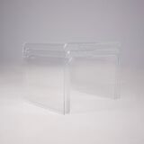 Tables gigognes en plexiglass