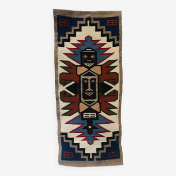 God Sun Andes wool wall tapestry