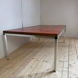 Mid-century red ceramic coffee table, Denmark, 1960s