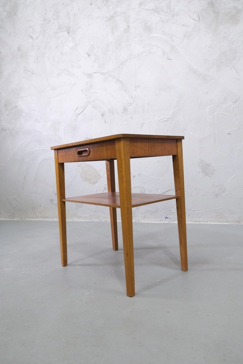 Teak Nightstand Table from Björkås Möbelfabrik. , 1960s