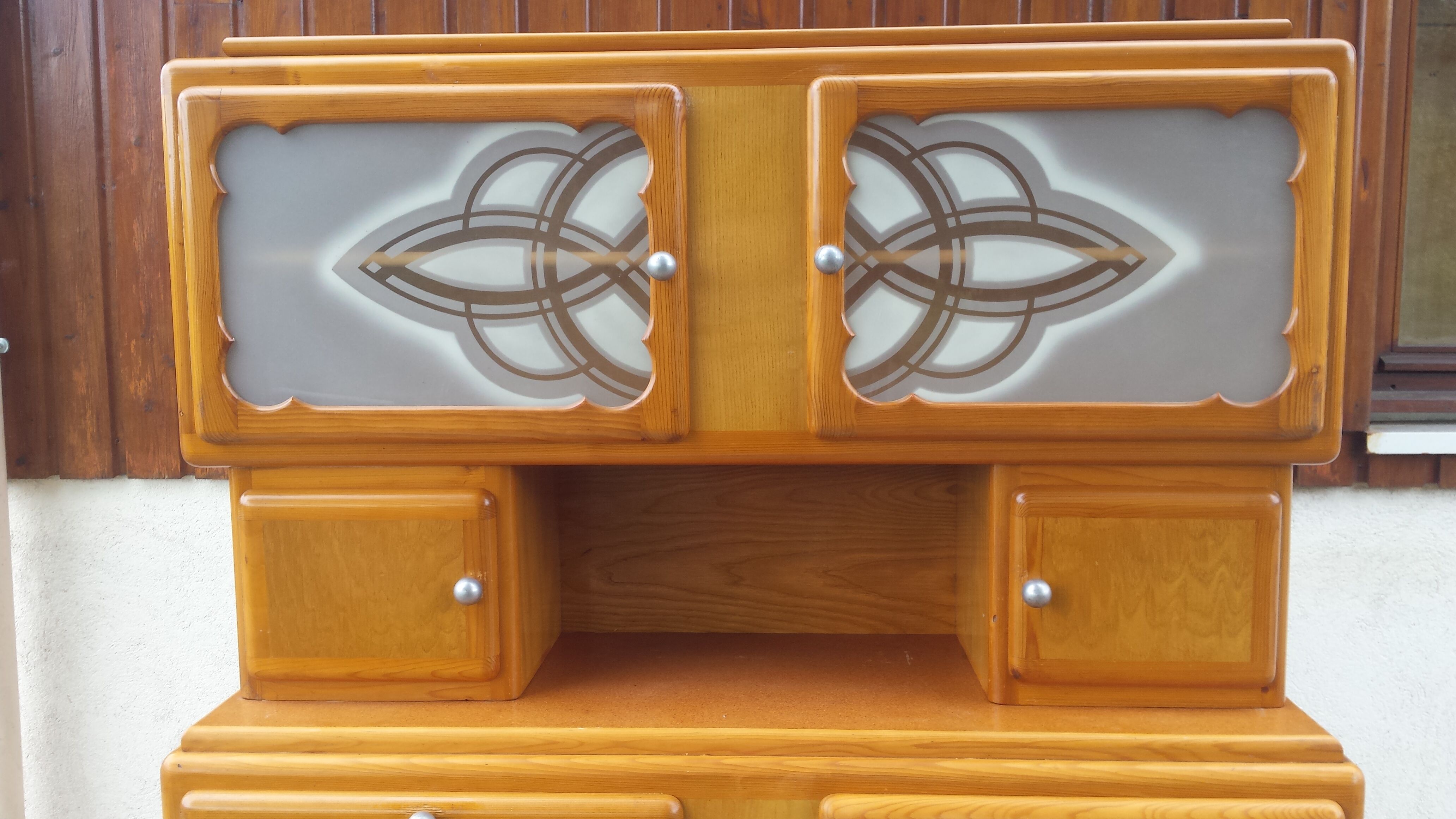 buffet Mado honey color, golden oak