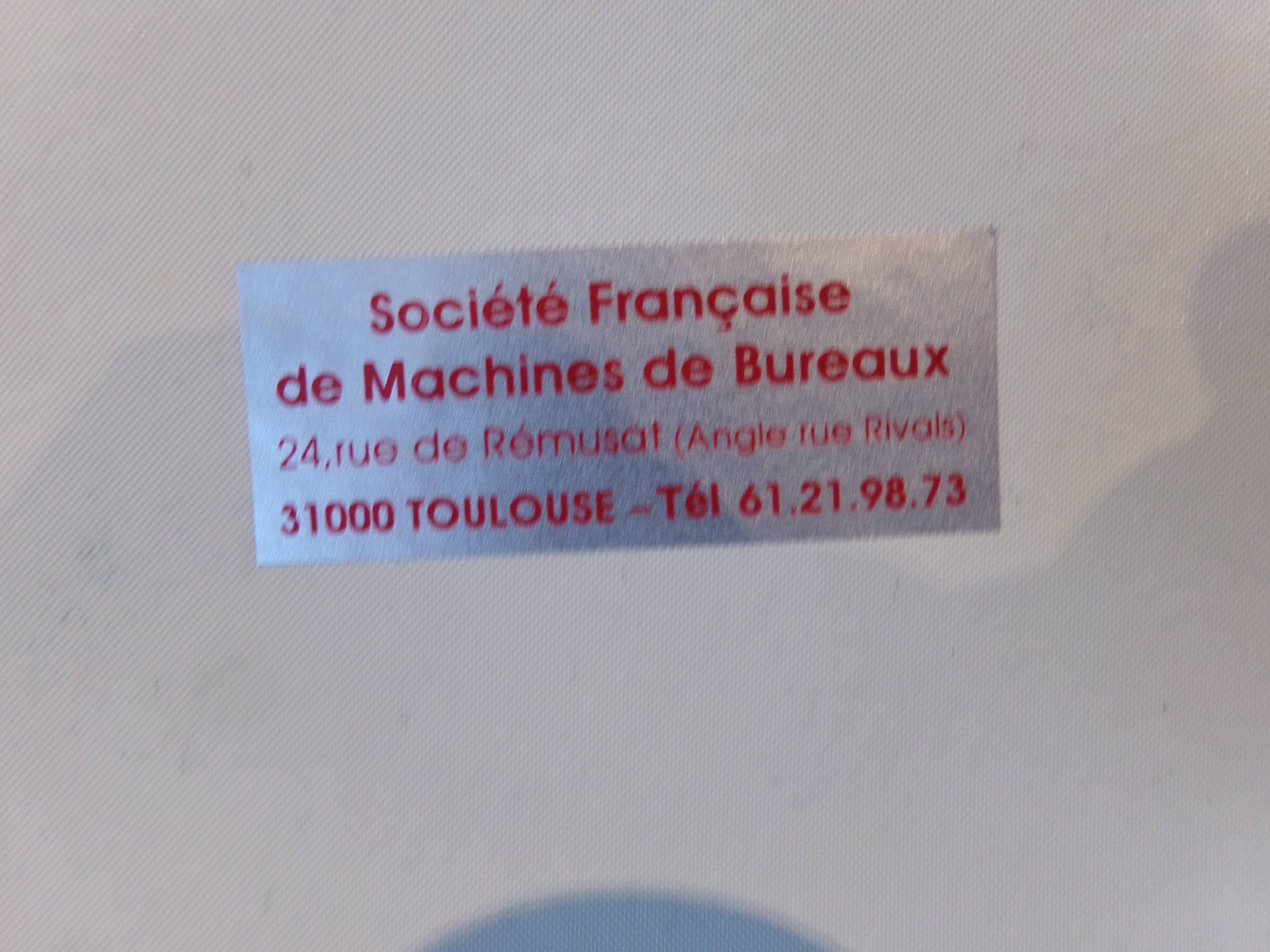 Olympia sf portable luxury typewriter with bag