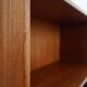 Teak bookcase, Danish design, 1970s, manufactured by Denka
