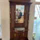 Walnut coat rack early XX th