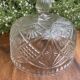 Pressed and moulded glass cheese dome
