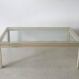 Table low rectangular Pierre Vandel Paris years 1970-1980