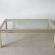 Table low rectangular Pierre Vandel Paris years 1970-1980