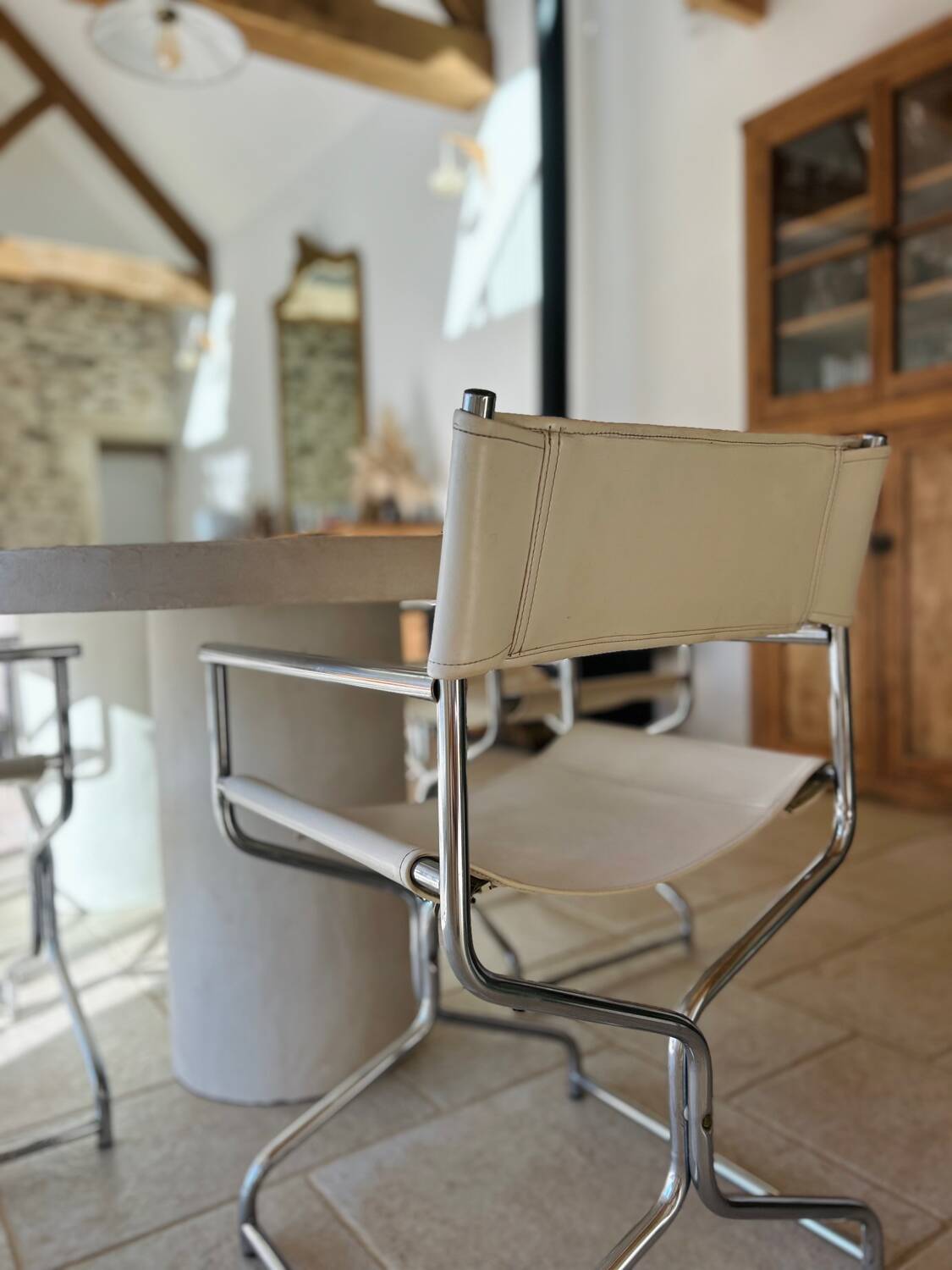 Set of 5 director's chairs