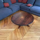 Scandinavian style coffee table in rosewood 1960
