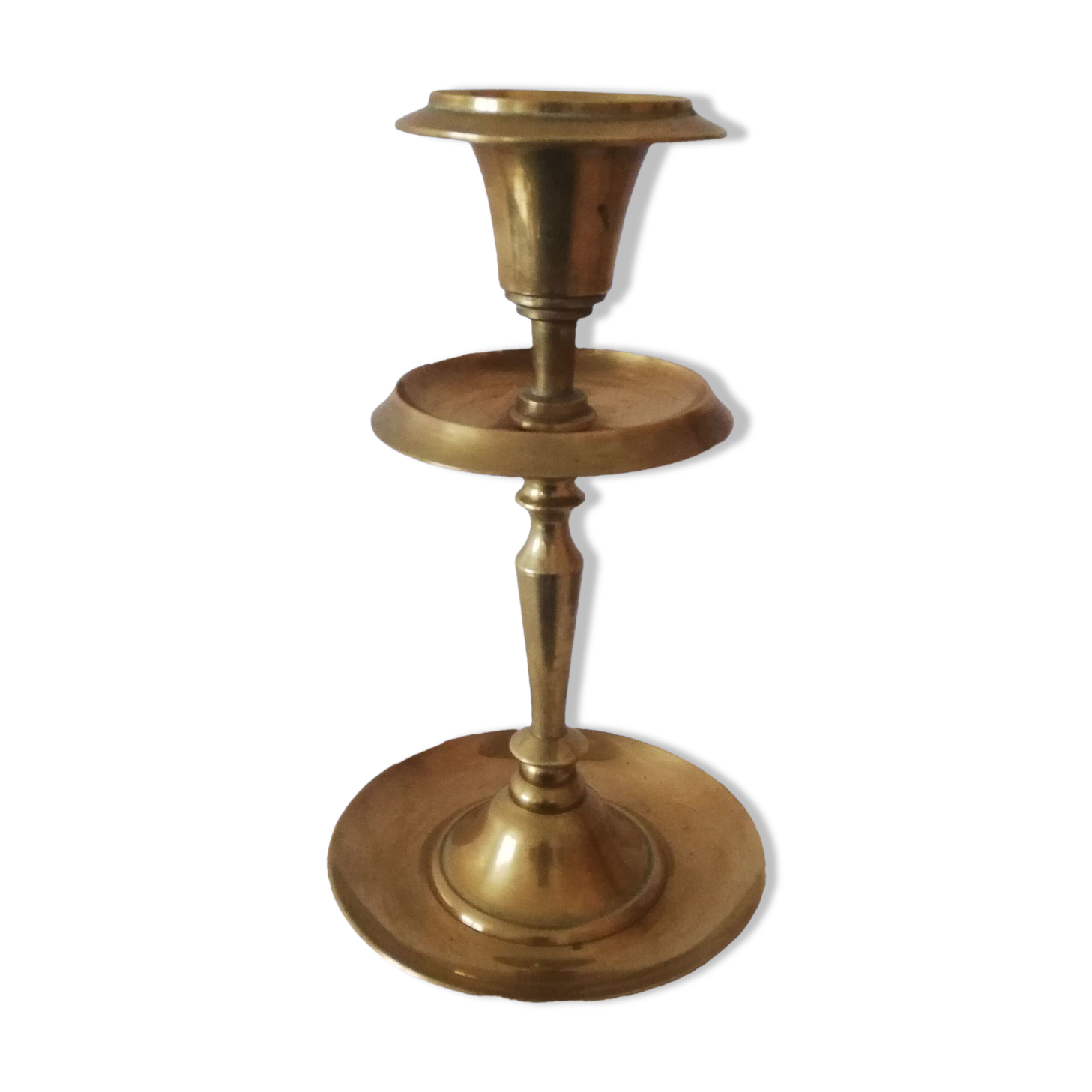 Brass candle holder