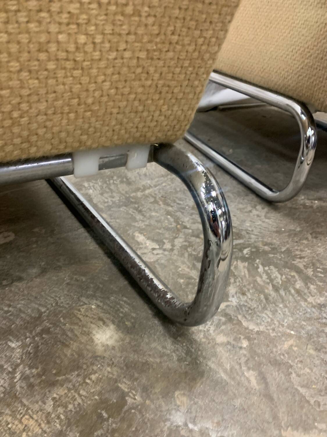 Pair of designer armchairs circa 1980