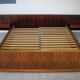 Danish Rosewood Bed By Sannemans, 1970s.