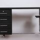 Czech Bauhaus Oak Writing Desk attributed to Jindrich Halabala for Up Závody, 1930s