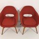 Ensemble de 2 fauteuils coque de Miroslav Navratil, années 1960