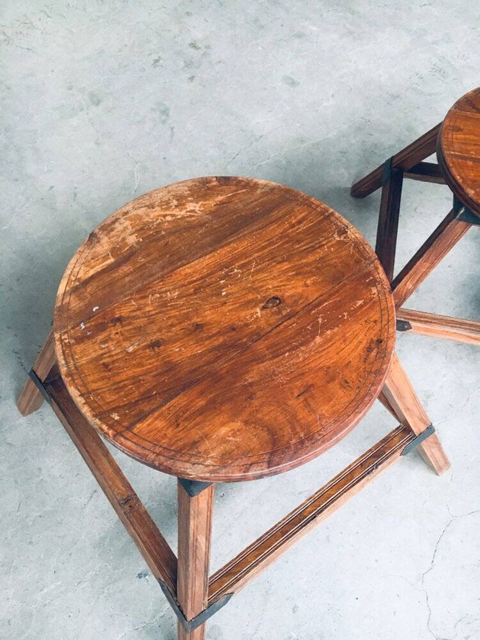 Wabi Sabi Nesting Tables, France, 1950s, Set of 3