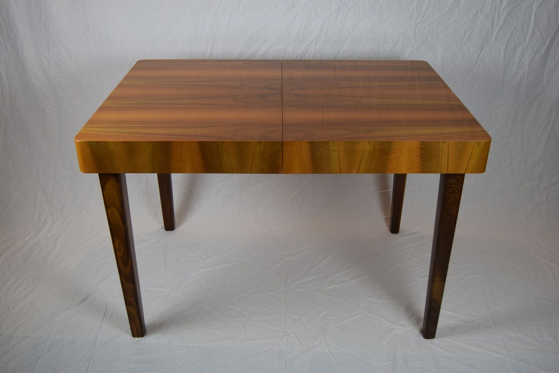 Table dining room in teak & four chairs 1960 s
