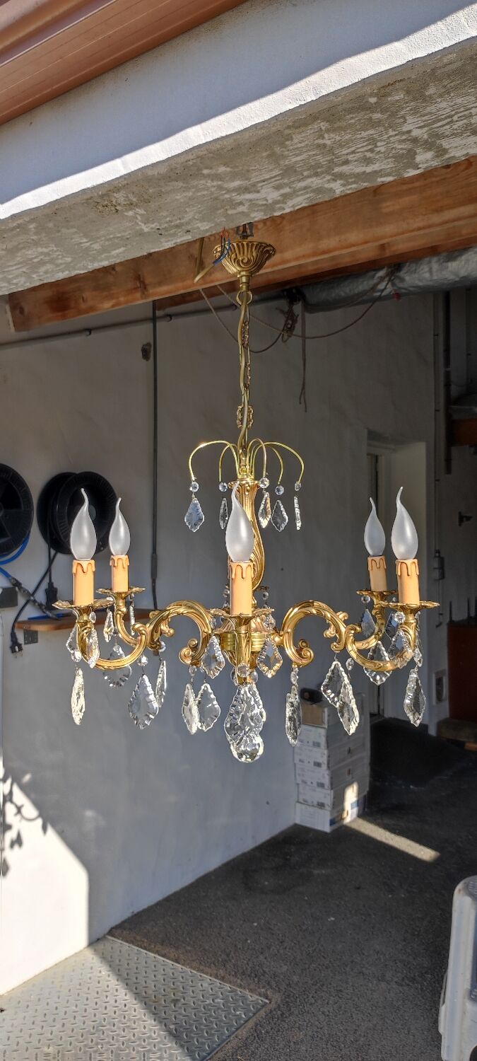 Tassel chandelier