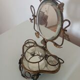 Miroir garniture de toilette
