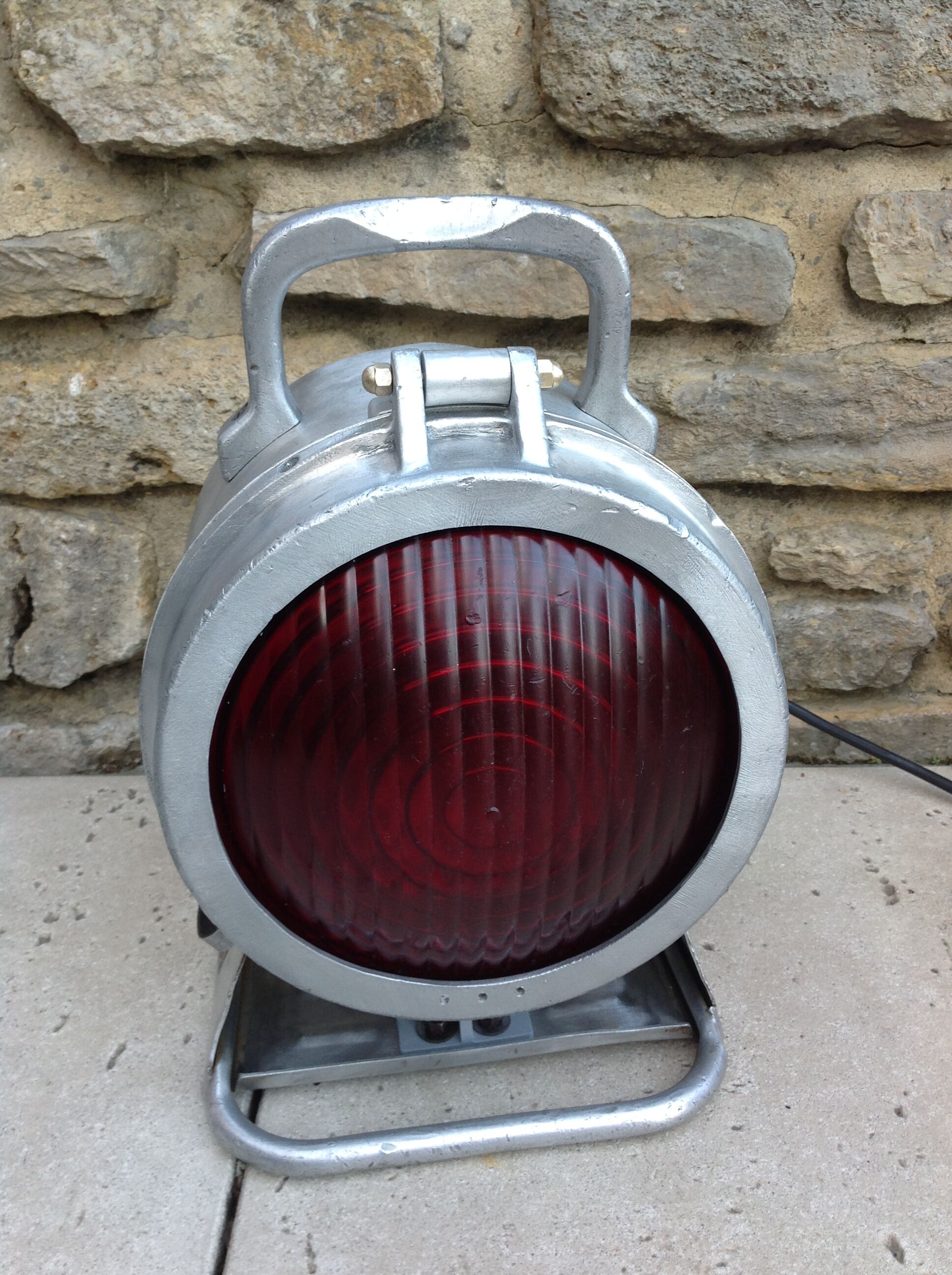 Former SNCF lantern - vintage 70s