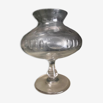 Pot with leeches crystal nineteenth century