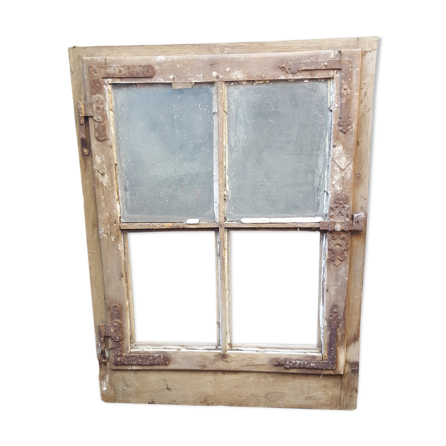 18th century window with its frame