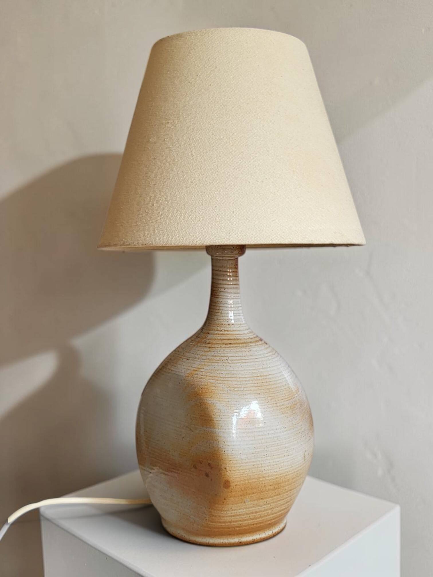 Lampe en grès du Marais 1960's