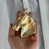 Cheval en laiton