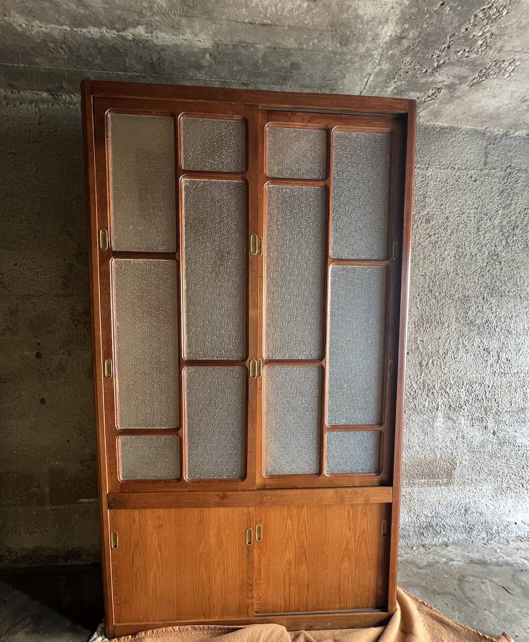 Meuble - Armoire/ bibliothèque d’apothicaire (grande taille)