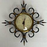 Wrought iron barometer