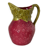 Pichet fraise en barbotine