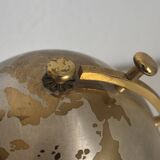 Vintage 1960 cigarette case world map dispenser - 21 x 10 cm