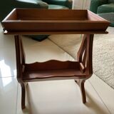 Lyre base side table