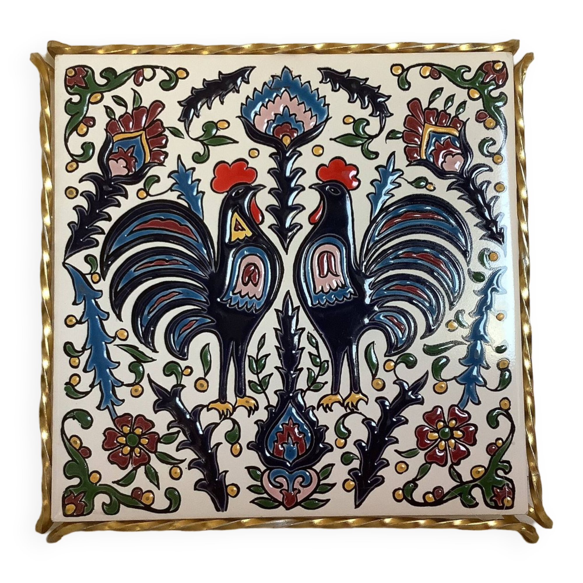 Nassos roosters trivet