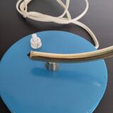 Blue and gold cocotte lamp, to table, flexible