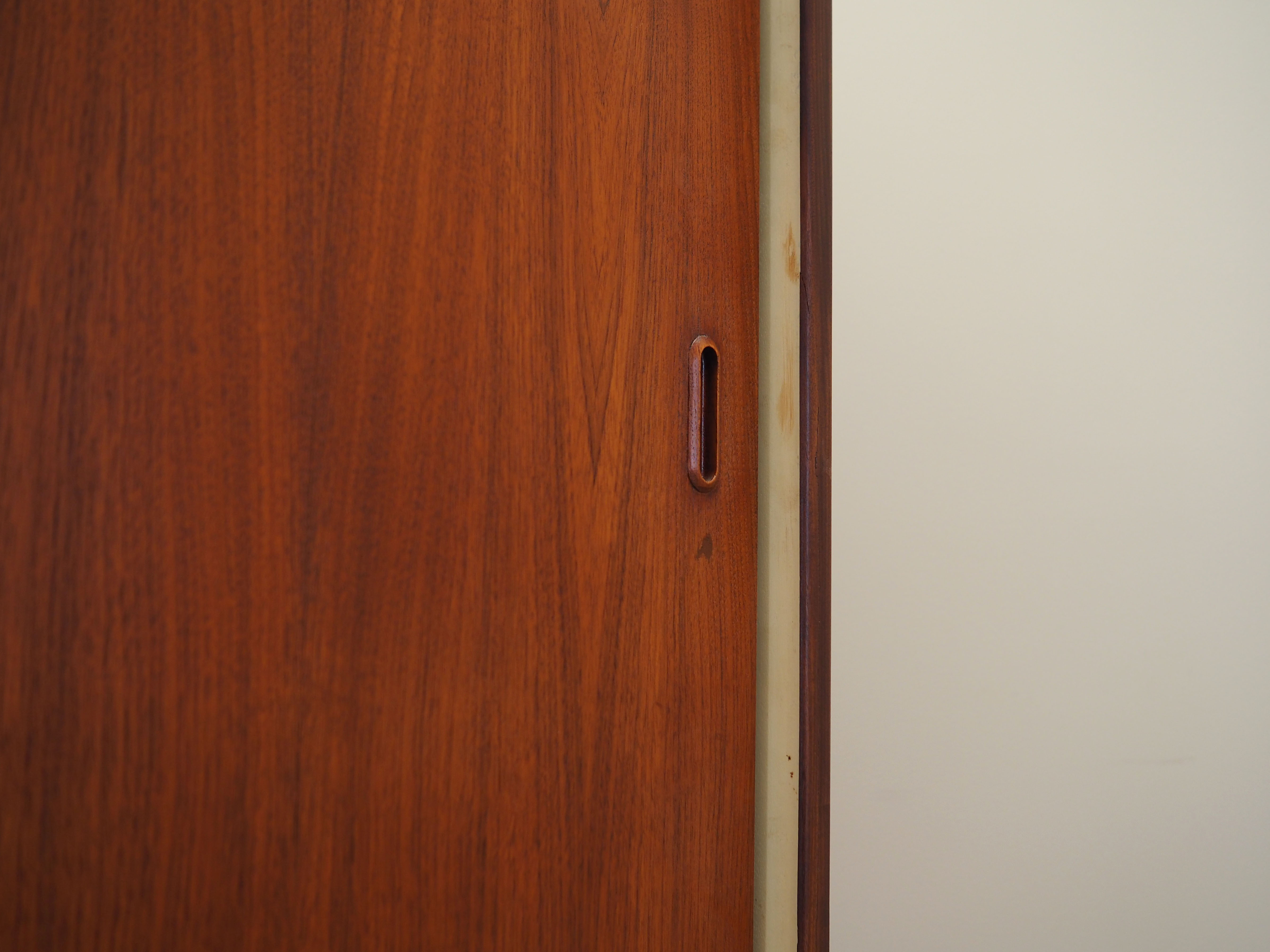 Teak wardrobe, Danish design, 1960s, production: Denmark