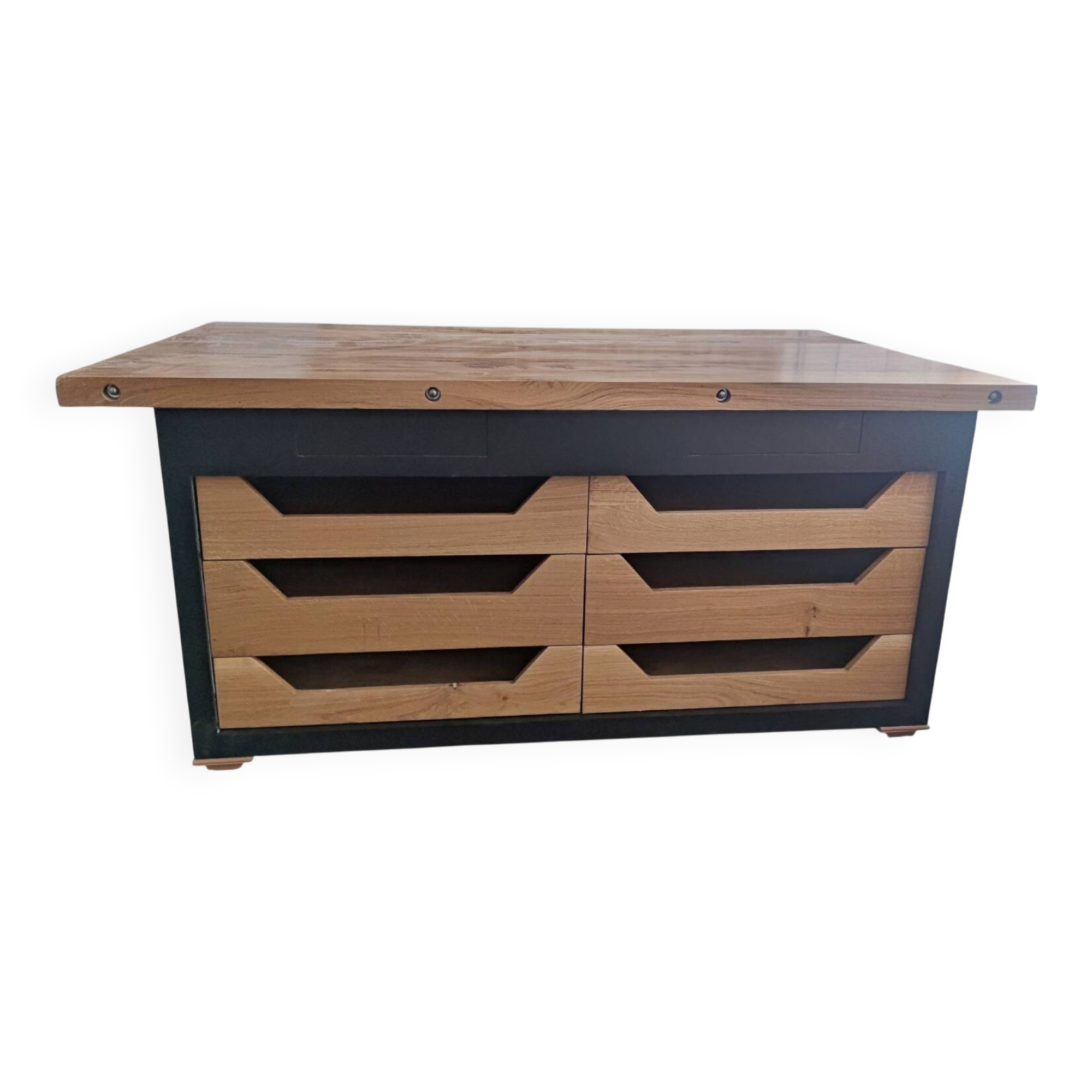 Meuble de typographie -ilot de cuisine