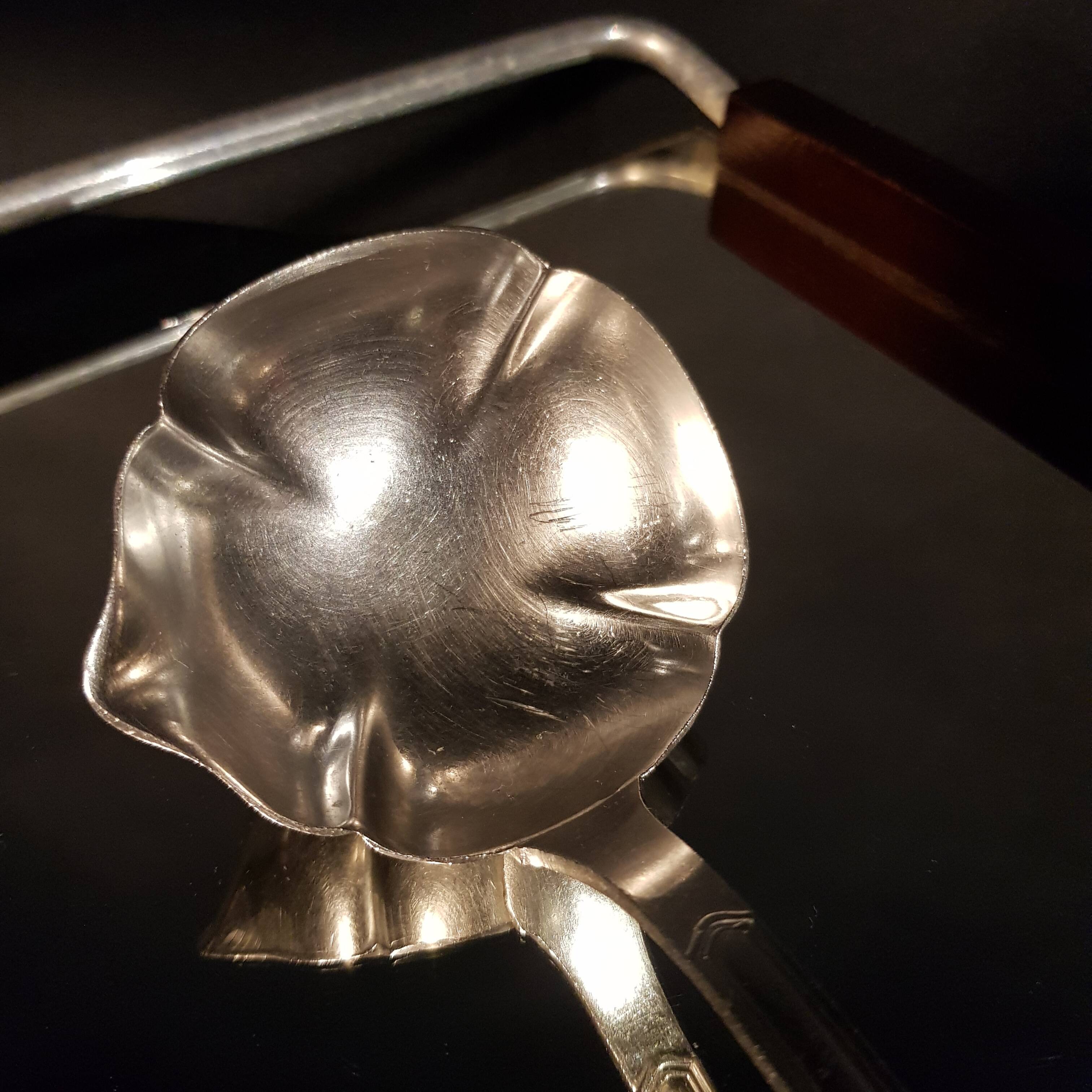 Small stainless steel ladle