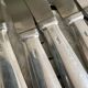 Silver-plated knives with stainless steel blades, Vego brand, 1950s