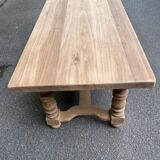 19th century farmhouse table renovated in solid oak 200cm