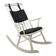 Fauteuil à bascule design suédois des années 1970