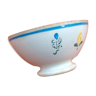 Old bowl " Cafés Brasila " Faience Digoin France Hand Painted
