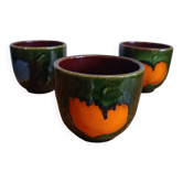 3 tasses vintage