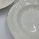 Boch Frères white plate duo