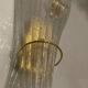 Large Venetian Murano Glass Sconces Set of 3