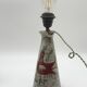 Ceramic pitcher converted into a lamp — Gustave Reynaud, 1950s