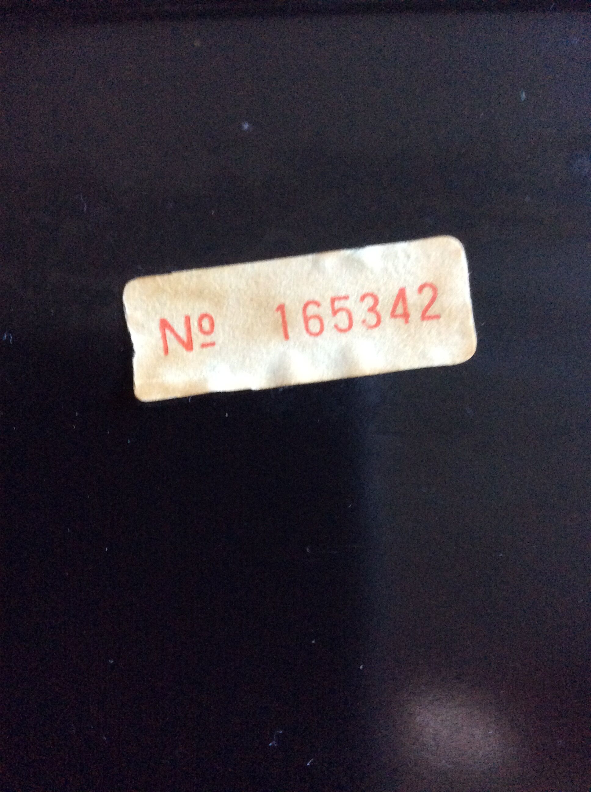 Folding dessert table rolling towards the 1970s numbered dimension: H -82cm- L-41cm- Pr-41cm-