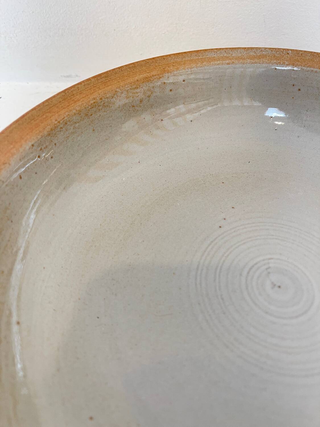 Stoneware deep dish, 1970