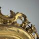 Ensemble de 2 miroirs dorés antiques français du 19ème siècle